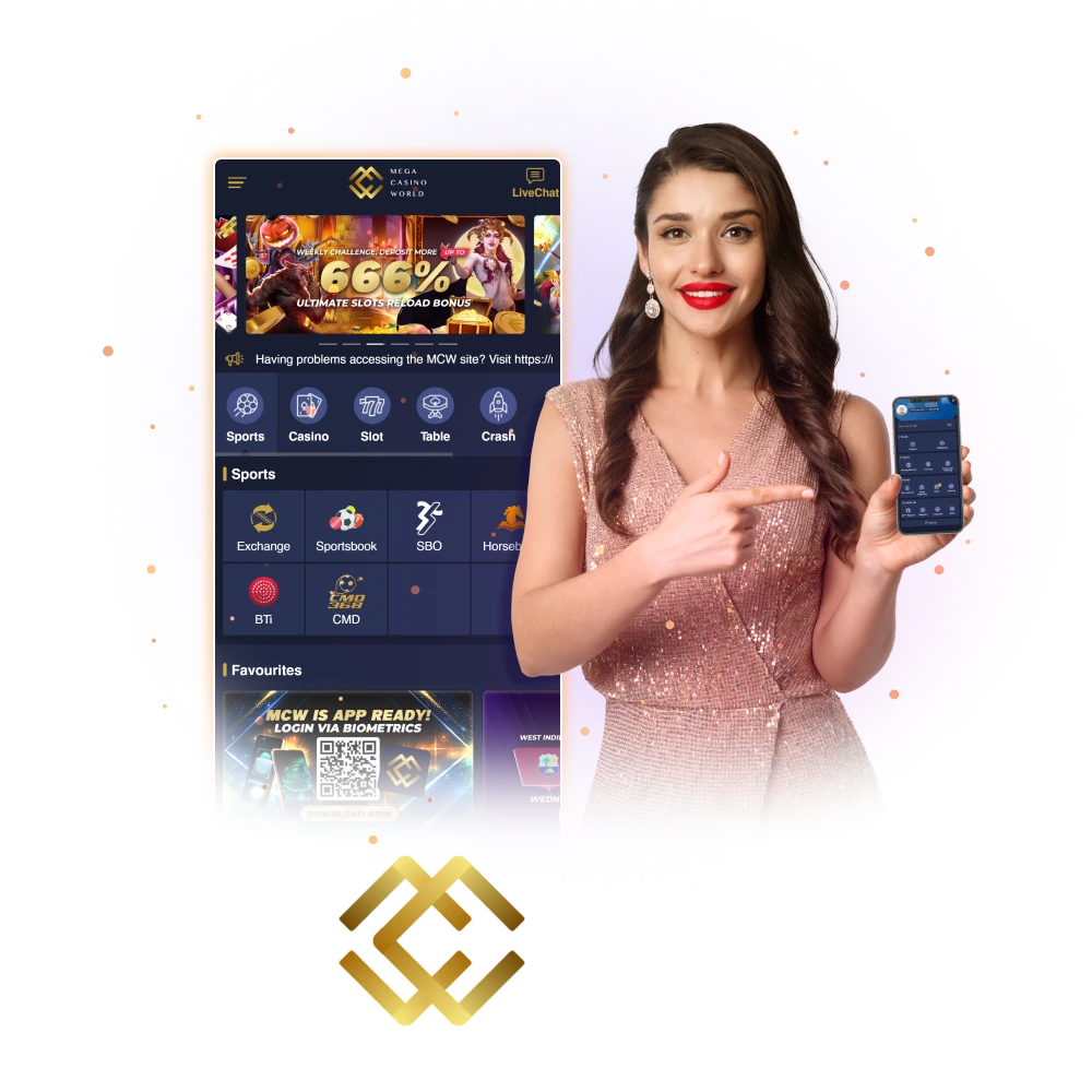 Download the MCW casino app in Bangladesh.